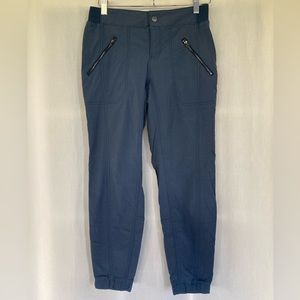 Athleta Grayish Blue Trekkie Joggers. Size 4.